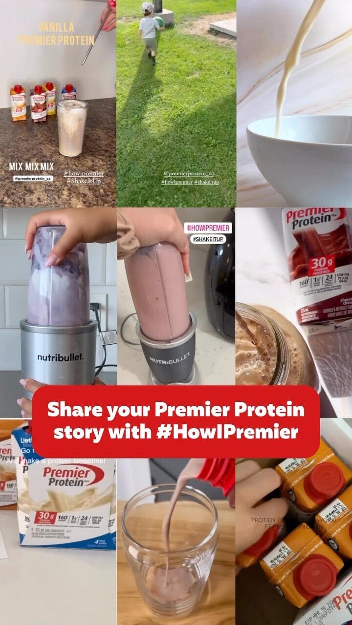 Photo from Premier Protein Instagram Feed