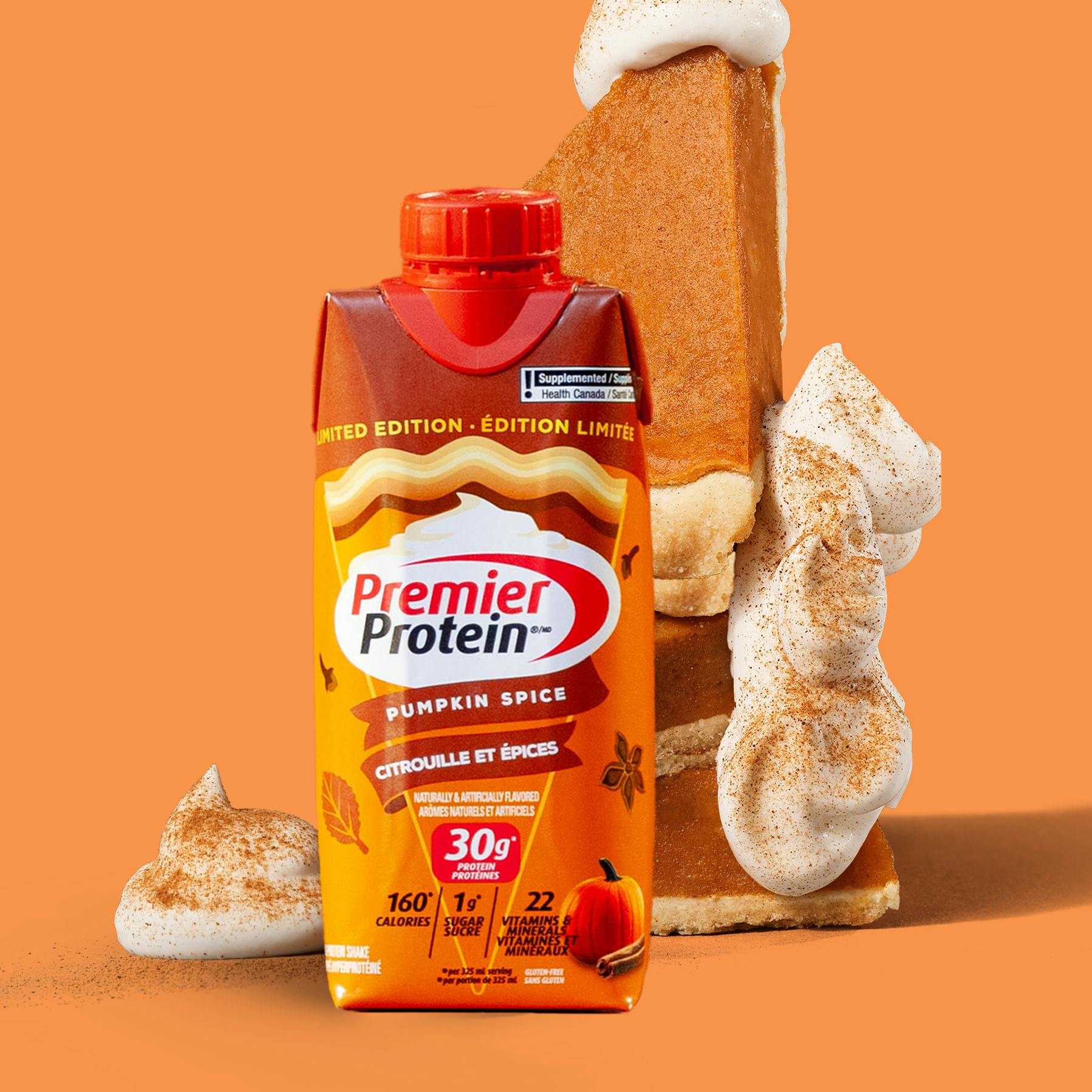 CA Pumpkin Spice PDP Carousel Shake protéiné