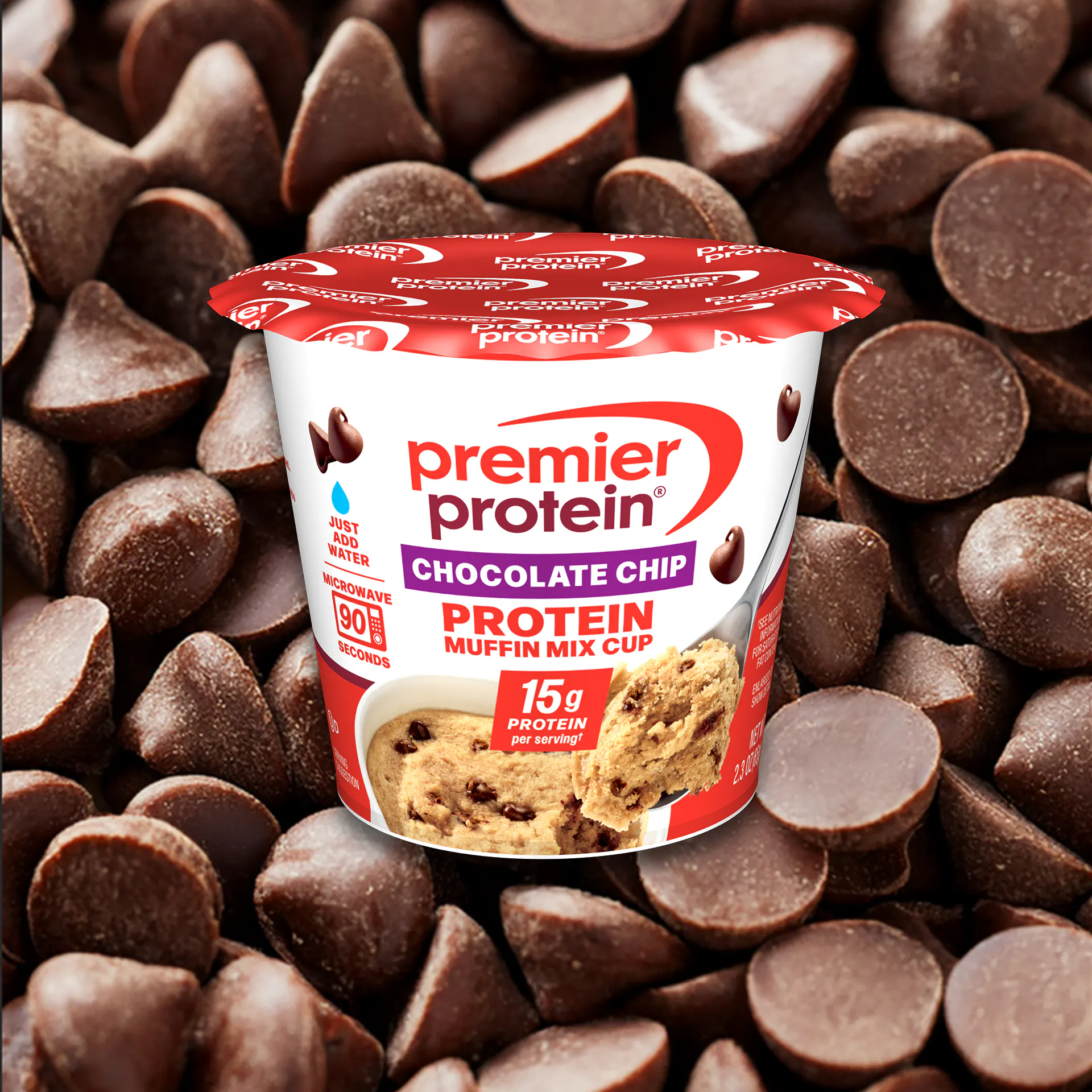 Premier Protein Premier Protein Chocolate Chip Protein Muffin Cup — product image
