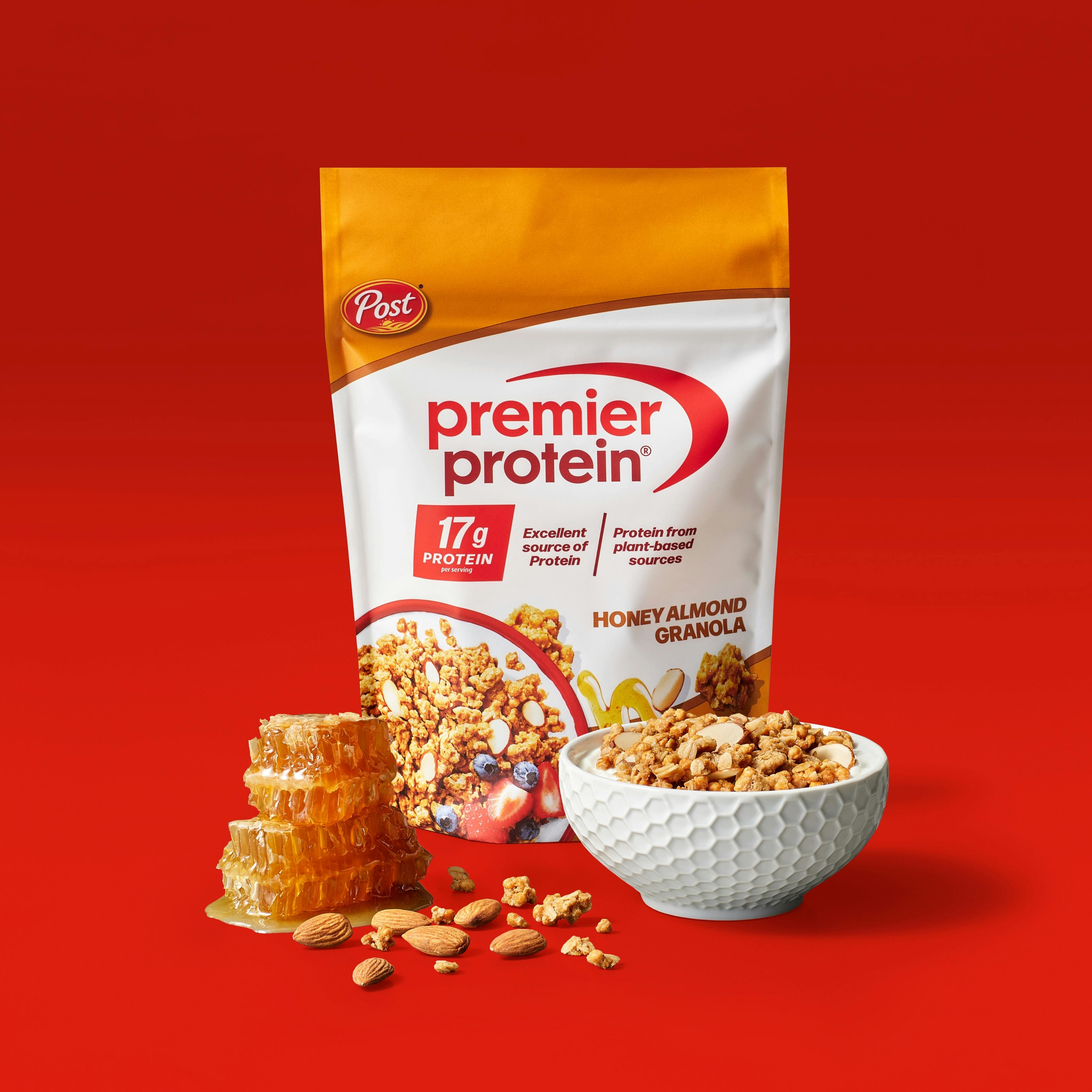 Honey Almond Granola Product Slider 1 Protein Cereal & Granola