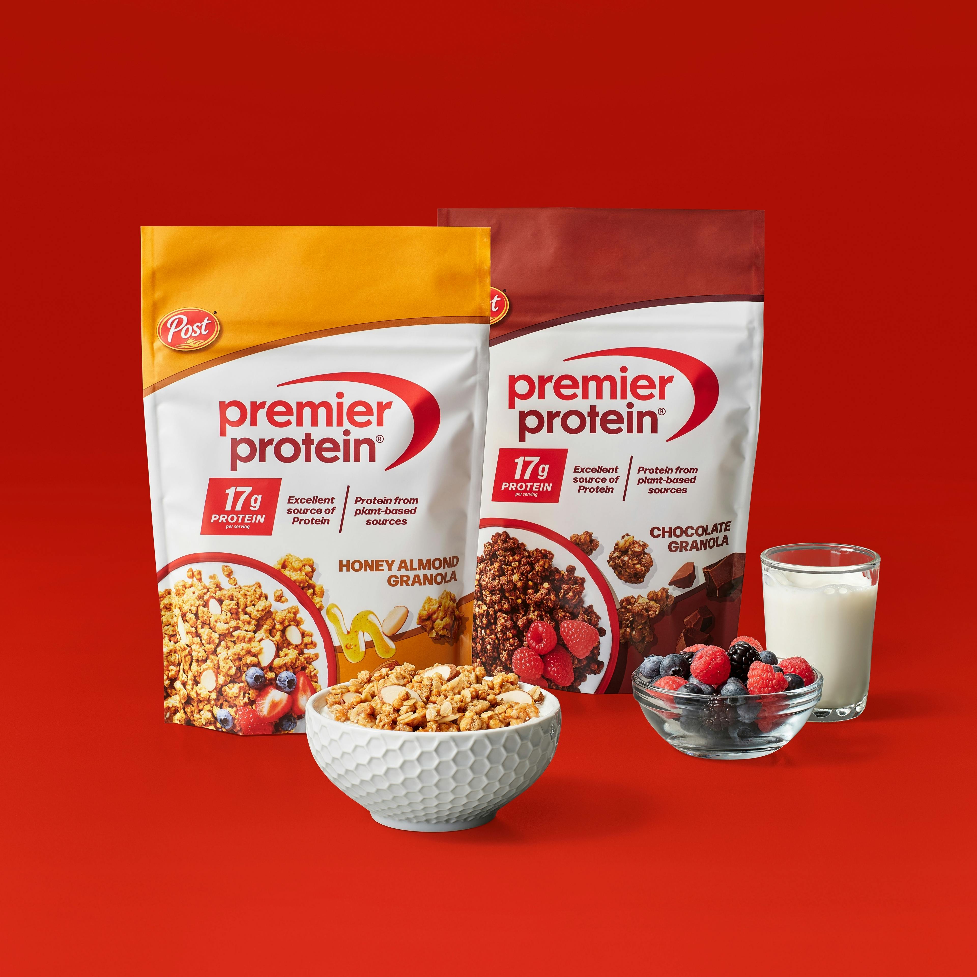 Honey Almond Granola Product Slider 2 Protein Cereal & Granola