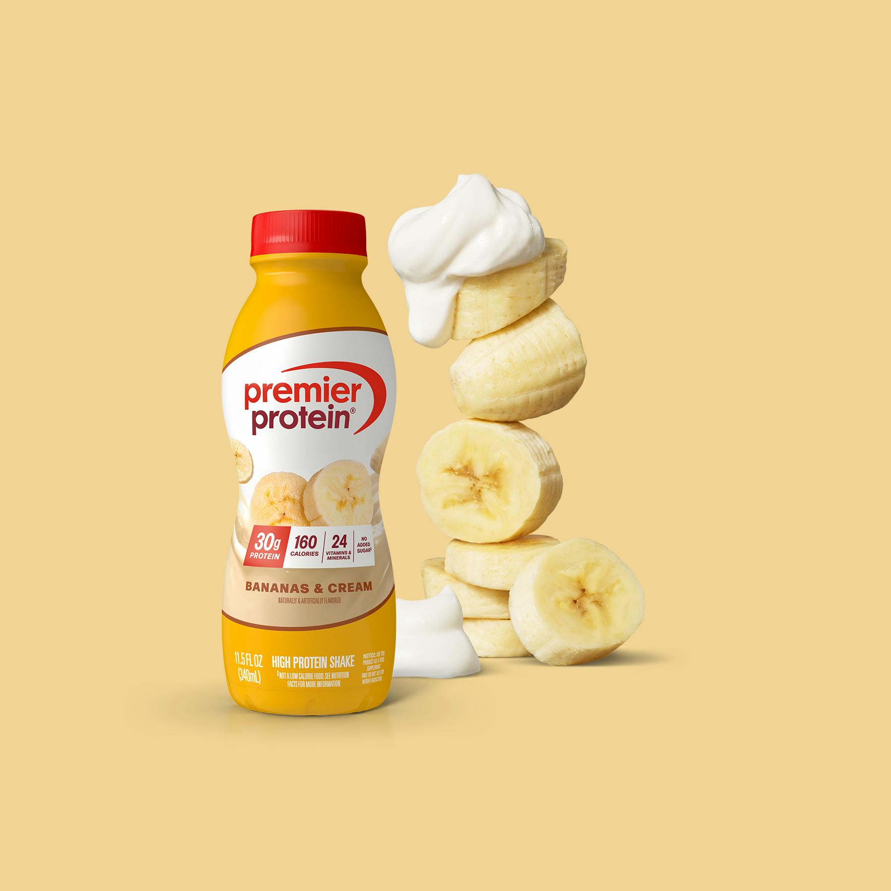 PDP Carousel 2 Bananas Cream Protein Shake Protein Shake