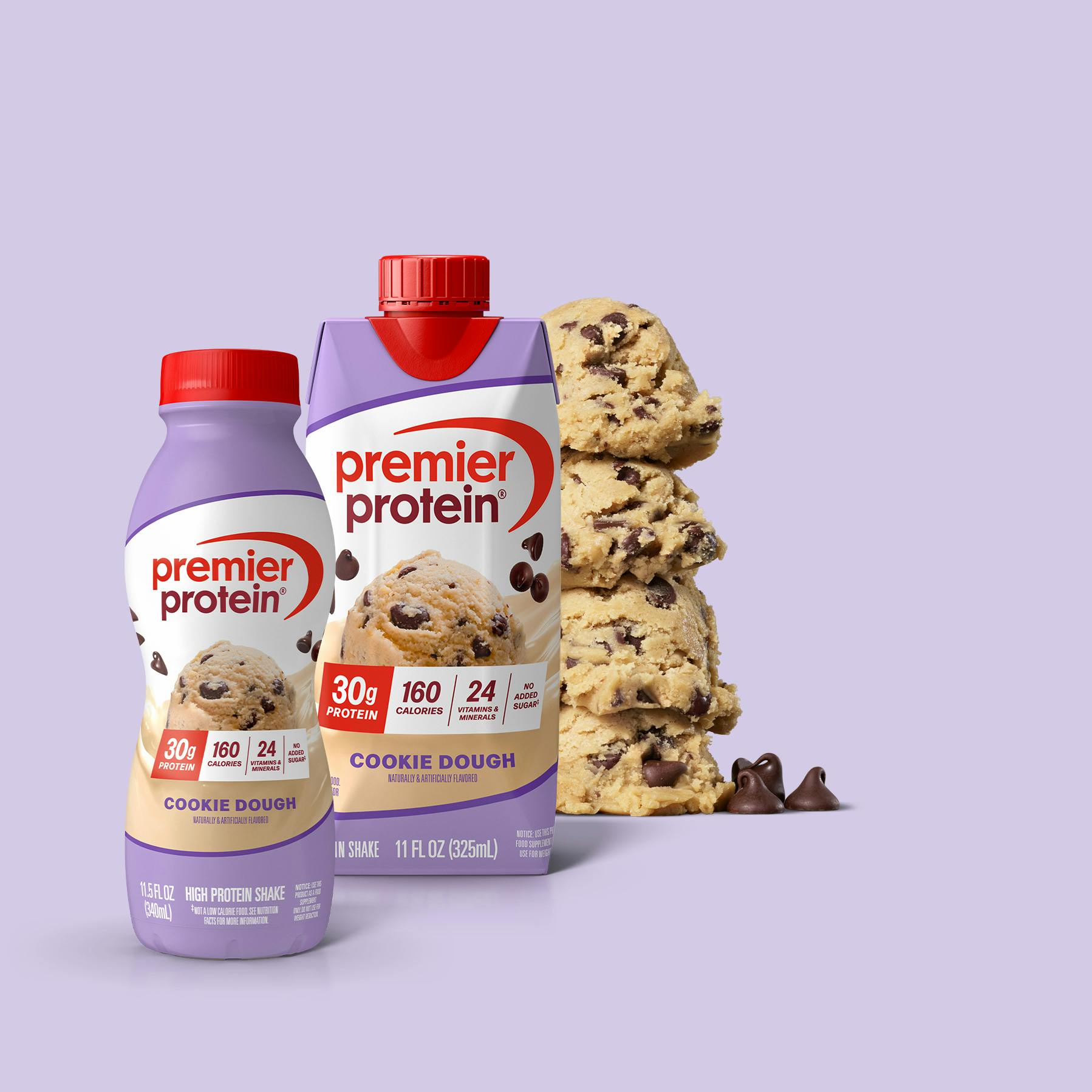 PDP Carousel 2 Cookie Dough Combo Protein Shake