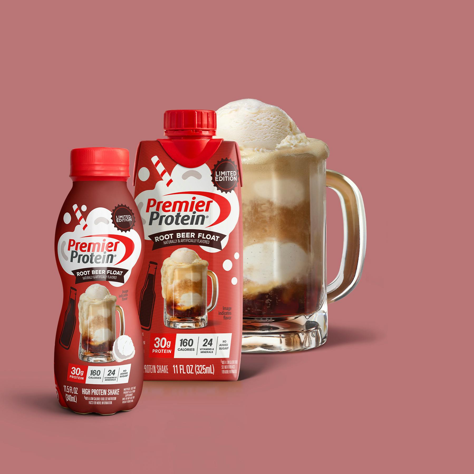 PDP Carousel 2 Root Beer Float Combo Protein Shake