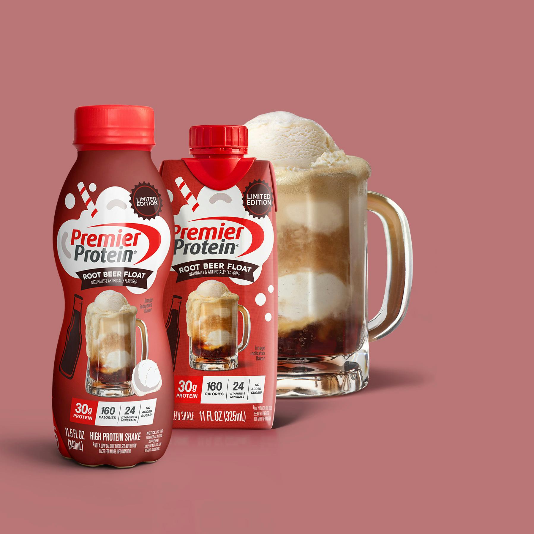 PDP Carousel 2 Root Beer Float Combo Protein Shake