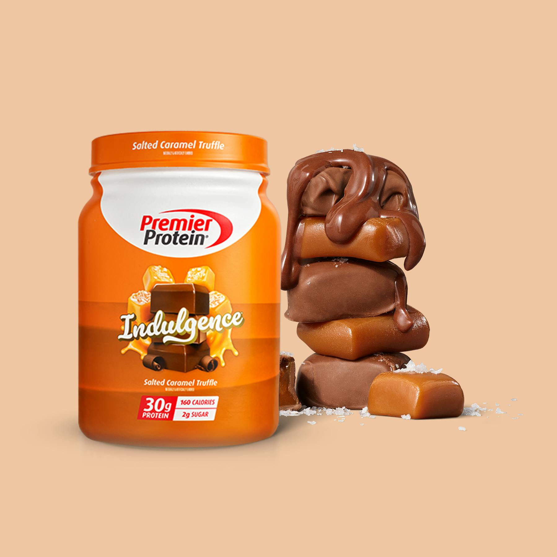 PDP Carousel 2 Salted Caramel Truffle Indulgence Protein Powder Protein Powder