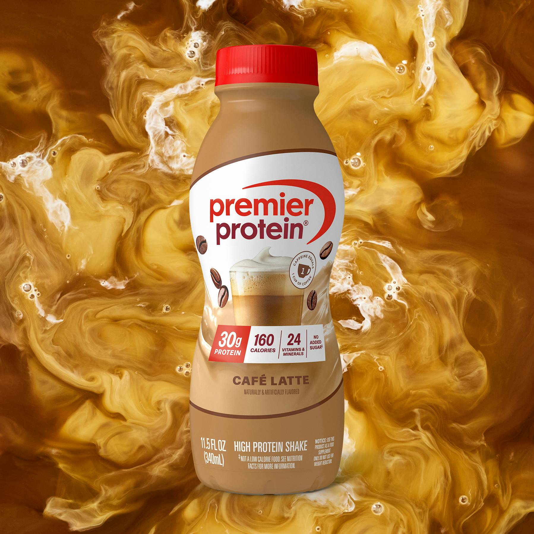 PDP Carousel Cafe Latte Protein Shake