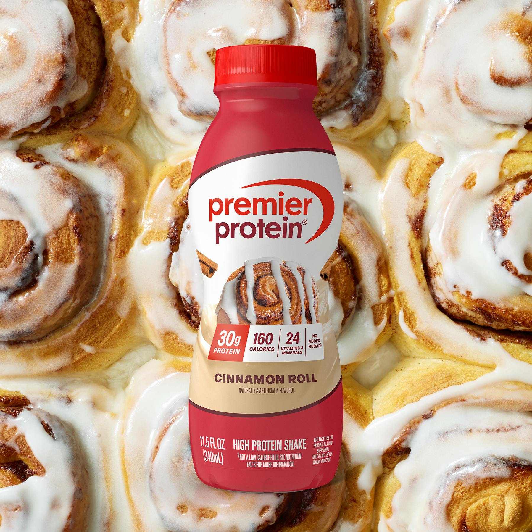 PDP Carousel Cinnamon Roll Protein Shake Protein Shake