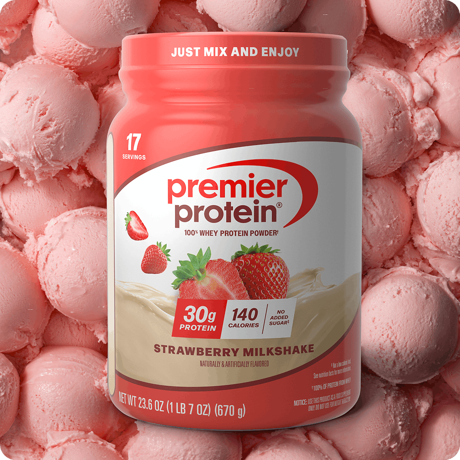 Strawberry Milkshake Protein Powder Main v2 Protein Powder
