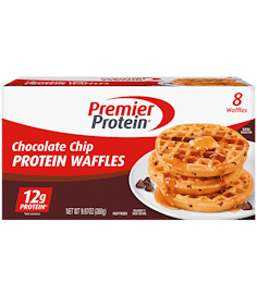 Frozen Chocolate Chip Protein Waffles Protein Pancakes & Waffles