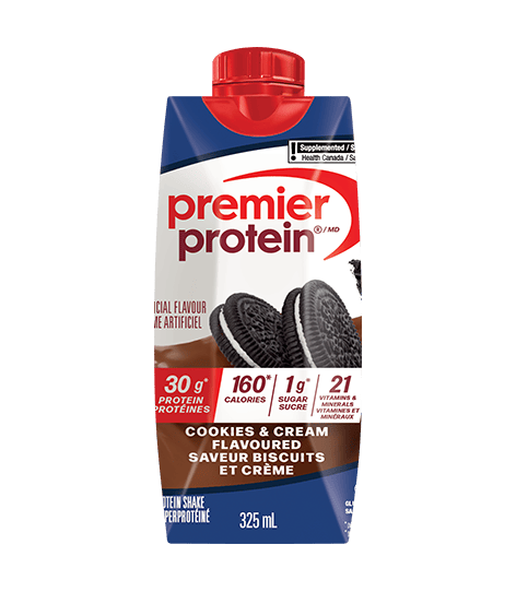 Frappés protéinés aux biscuits à la crème