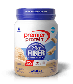Vanilla Protein Plus Fiber Powder