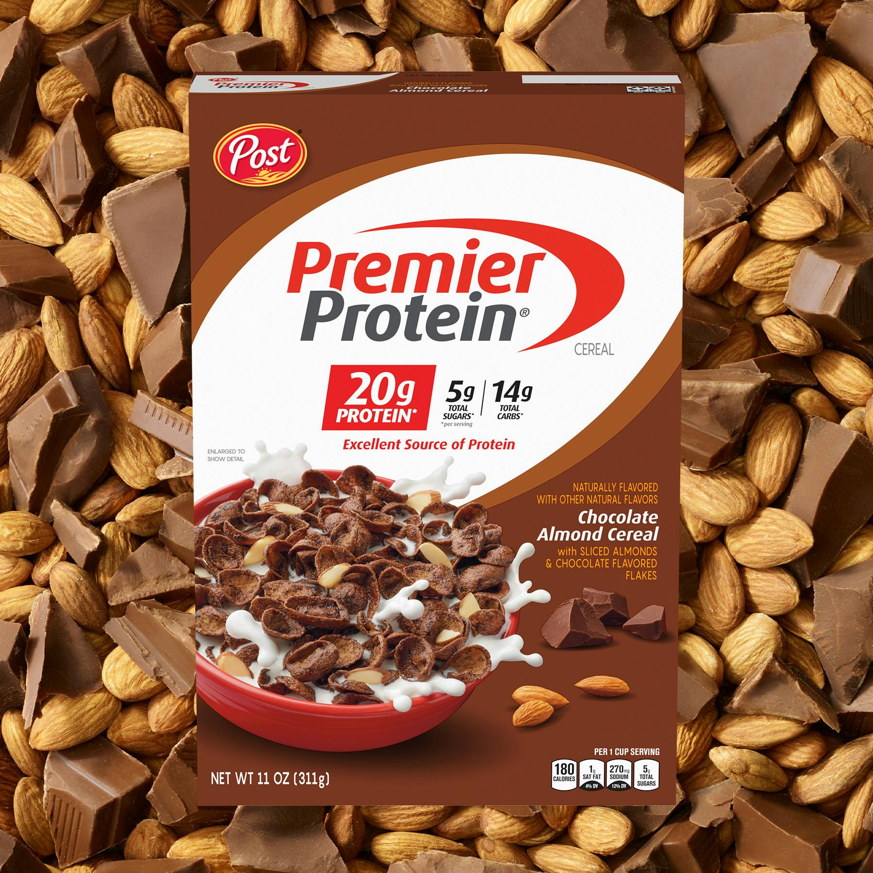 Prem0117 Website PDP Carousel Boxes Chocolate Almond Protein Cereal Protein Cereal