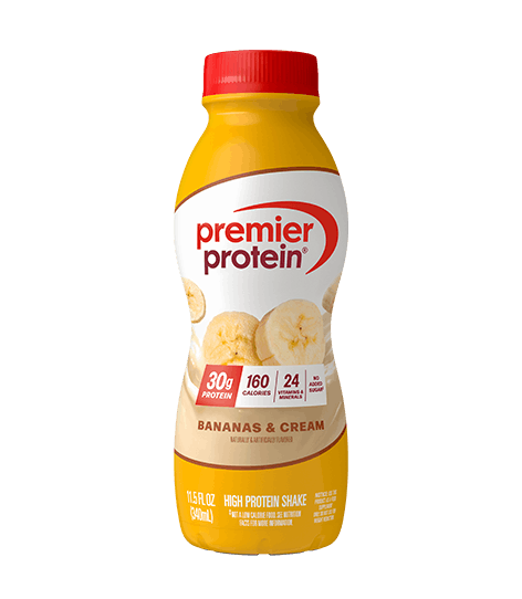 Bananas & Cream Protein Shake
