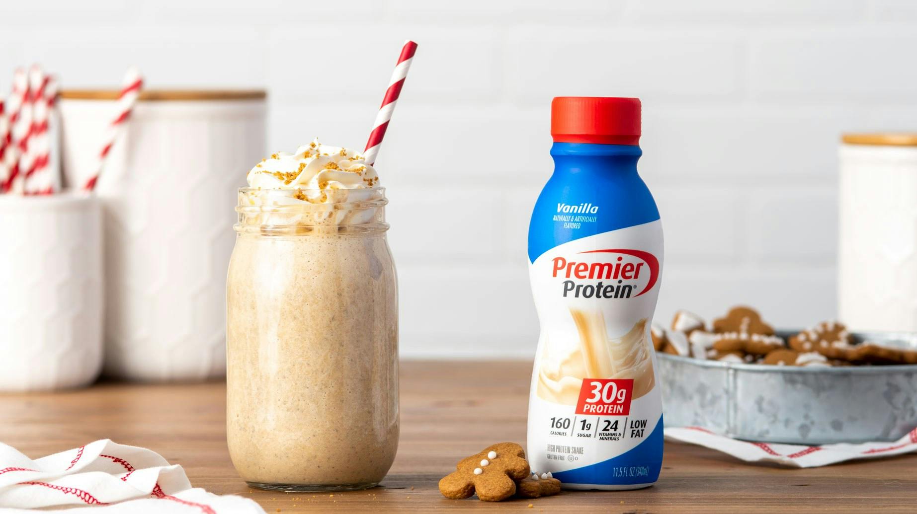 Recipe image for Gingerbread Cookie Shake.