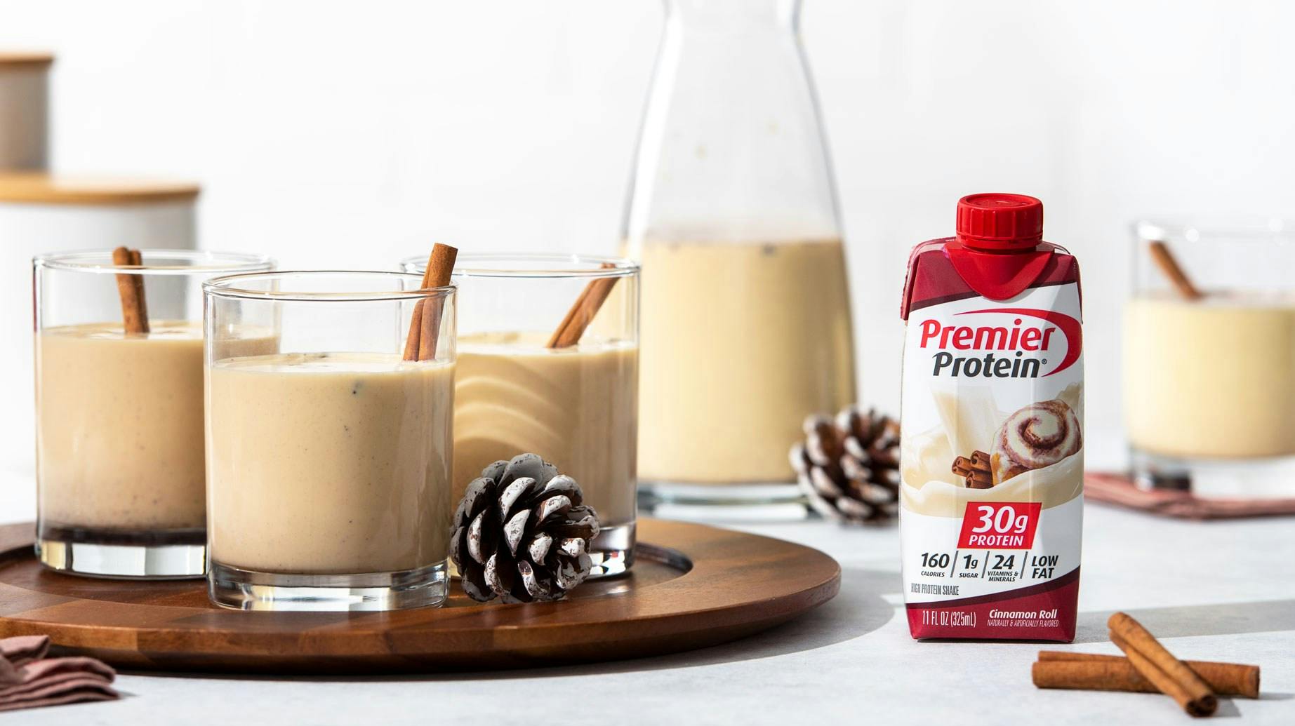 Recipe image for High Protein Eggnog.