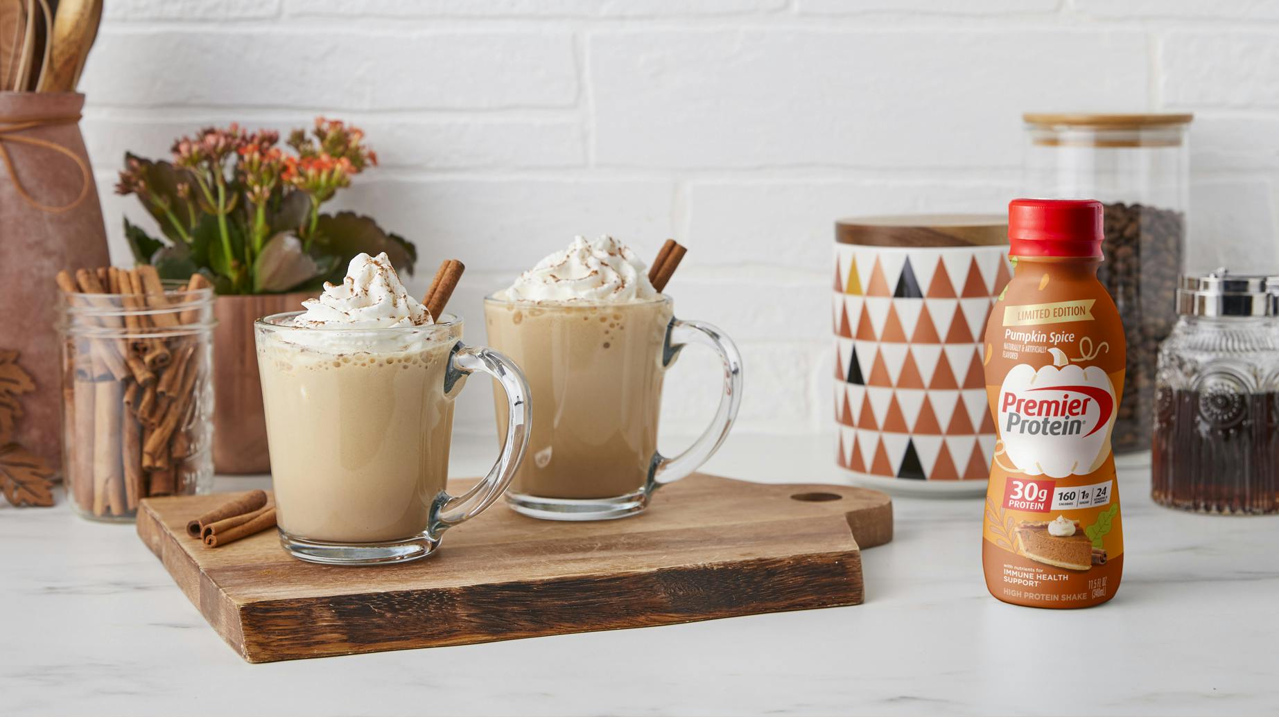 Recipe image for Pumpkin Gingerbread Latte.