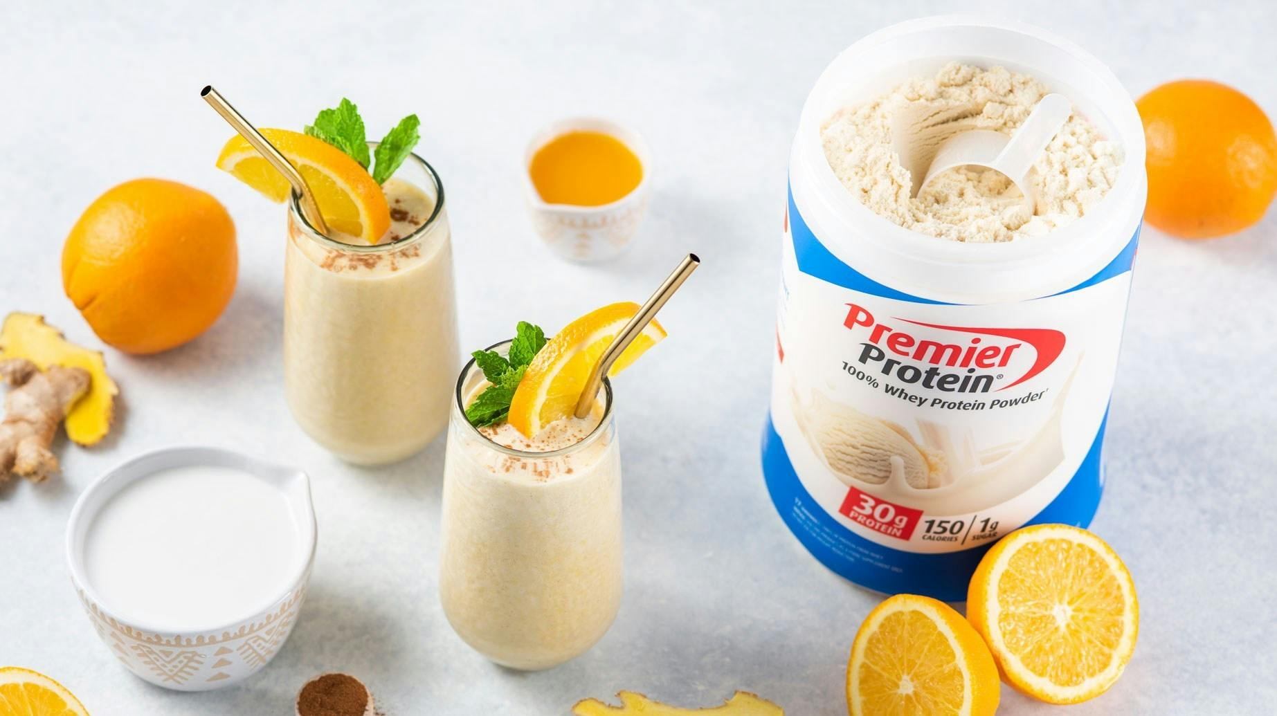 Recipe image for Frappé Au Curcuma Et Aux Agrumes.