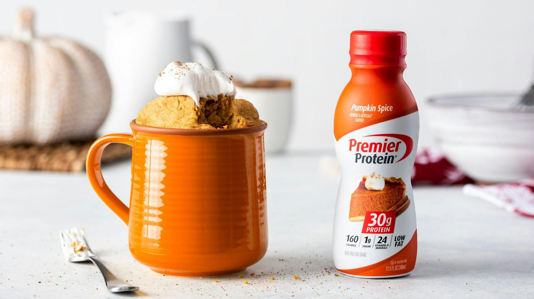 Recipe image for Pumpkin Pie Mug Cake.