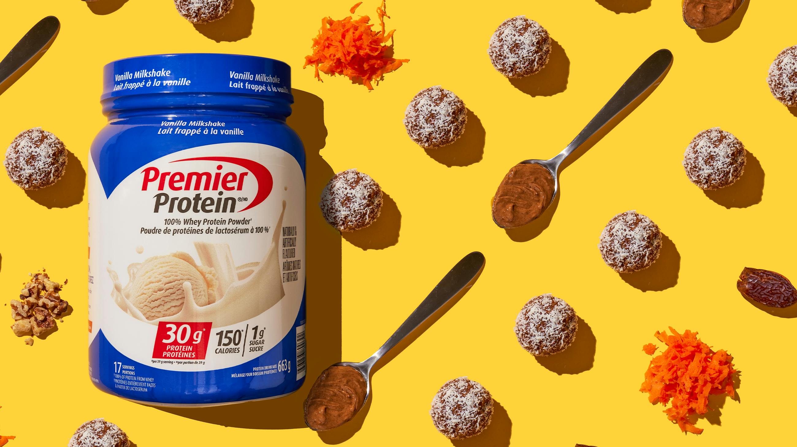 Recipe image for Carrot Cake Protein Balls.