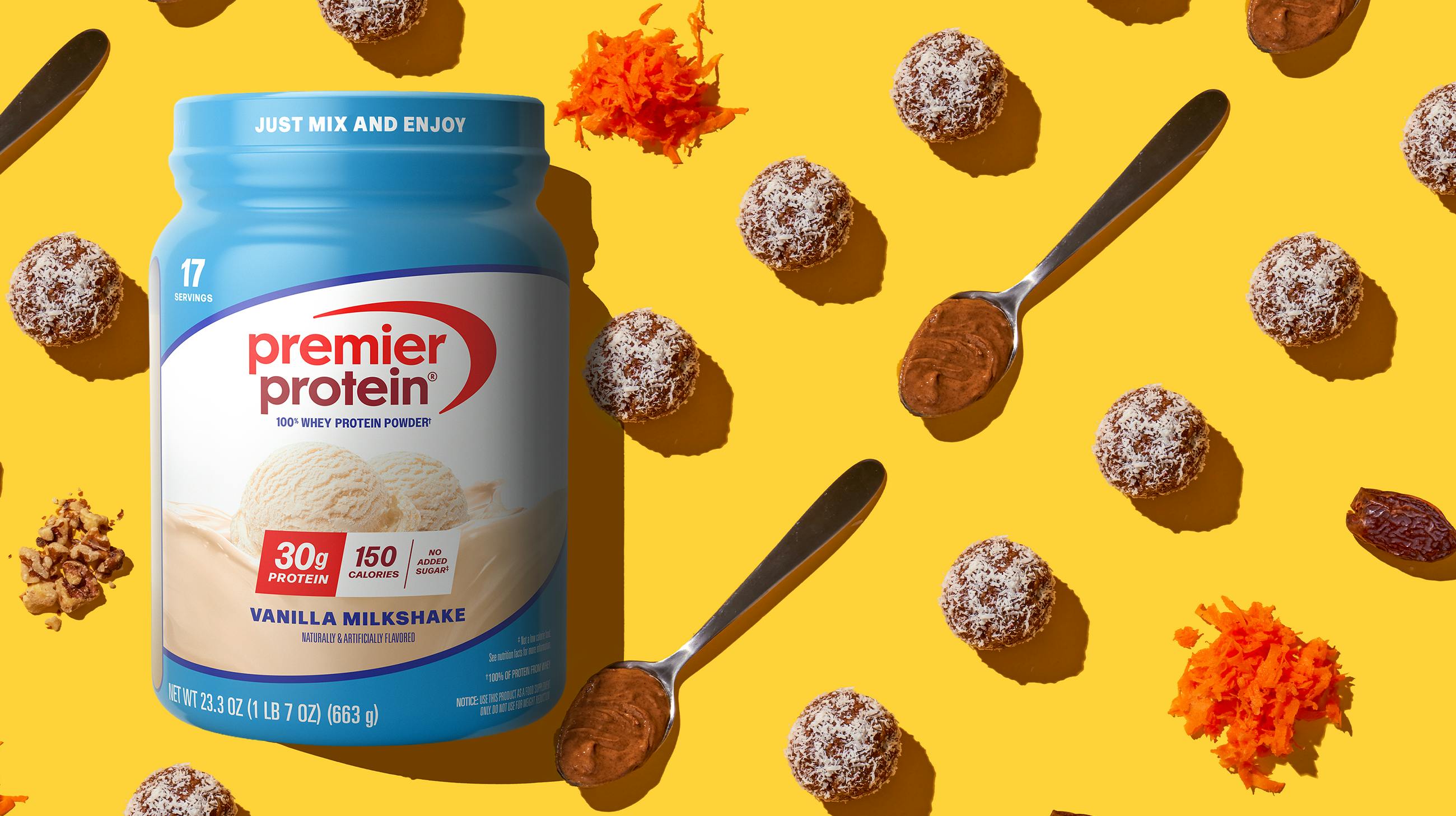 Recipe image for Carrot Cake Protein Balls.