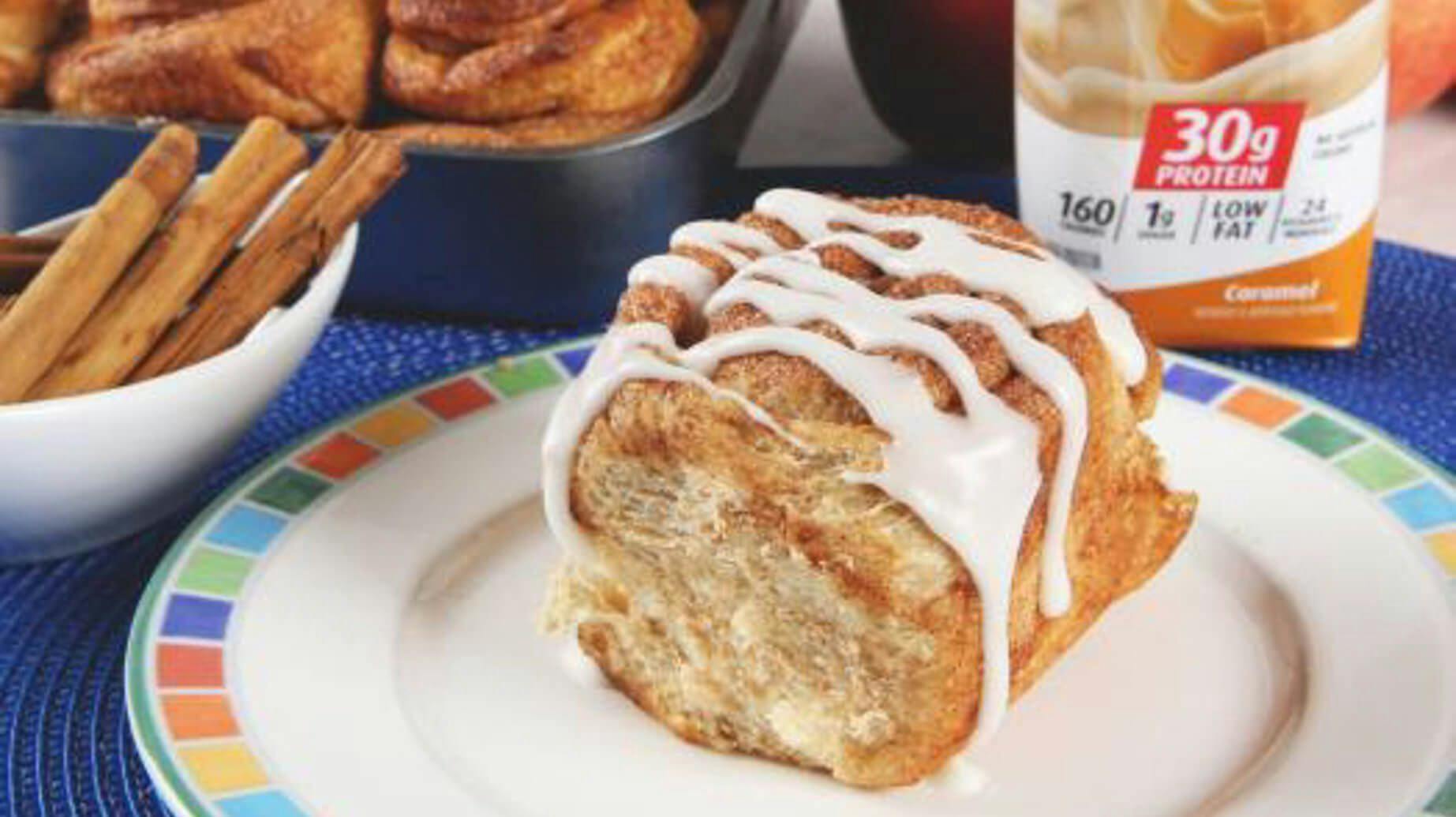 Recipe image for Old-Fashioned Caramel Cinnamon Rolls.