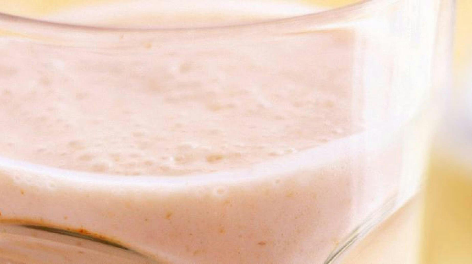 Recipe image for Just Peachy Shake.