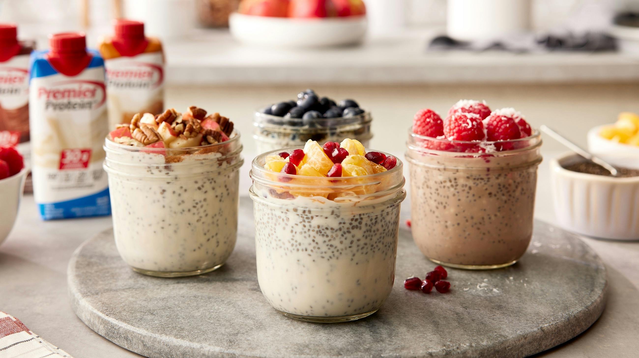 Recipe image for Quick Chia Protein Pudding.