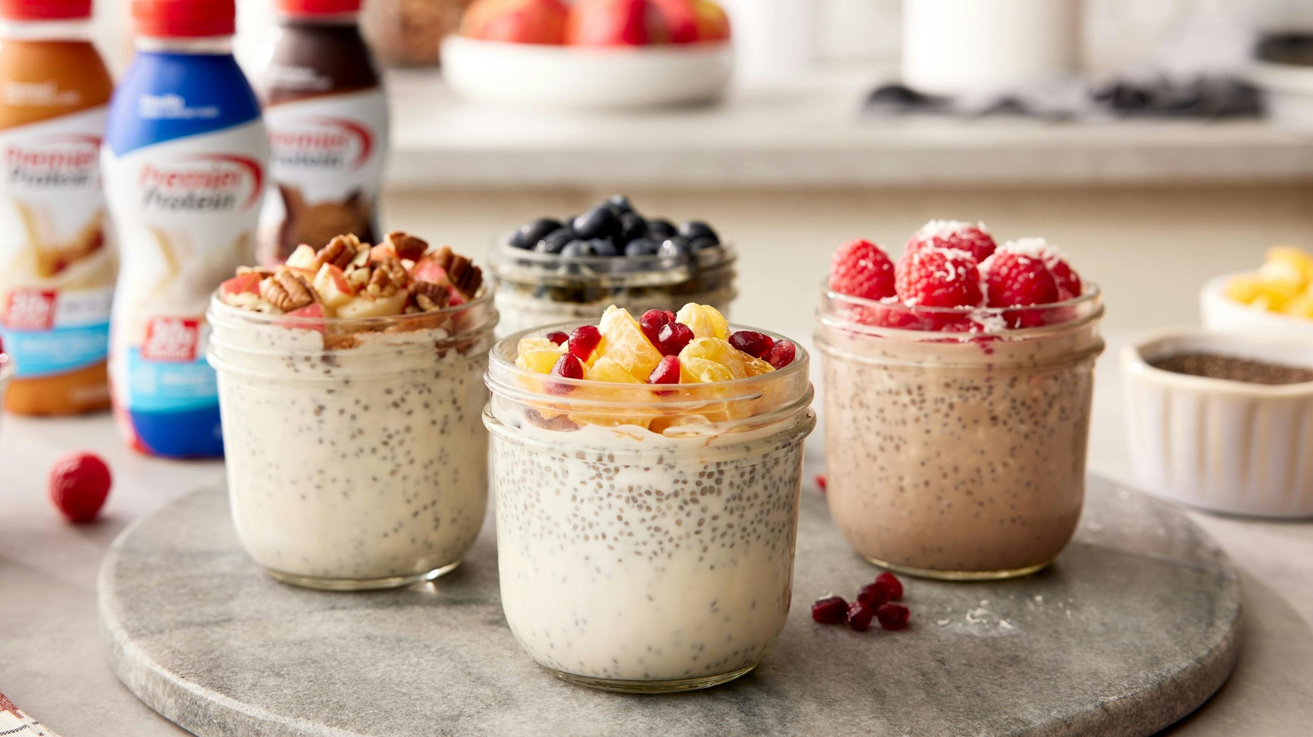 Recipe image for Quick Chia Protein Pudding.