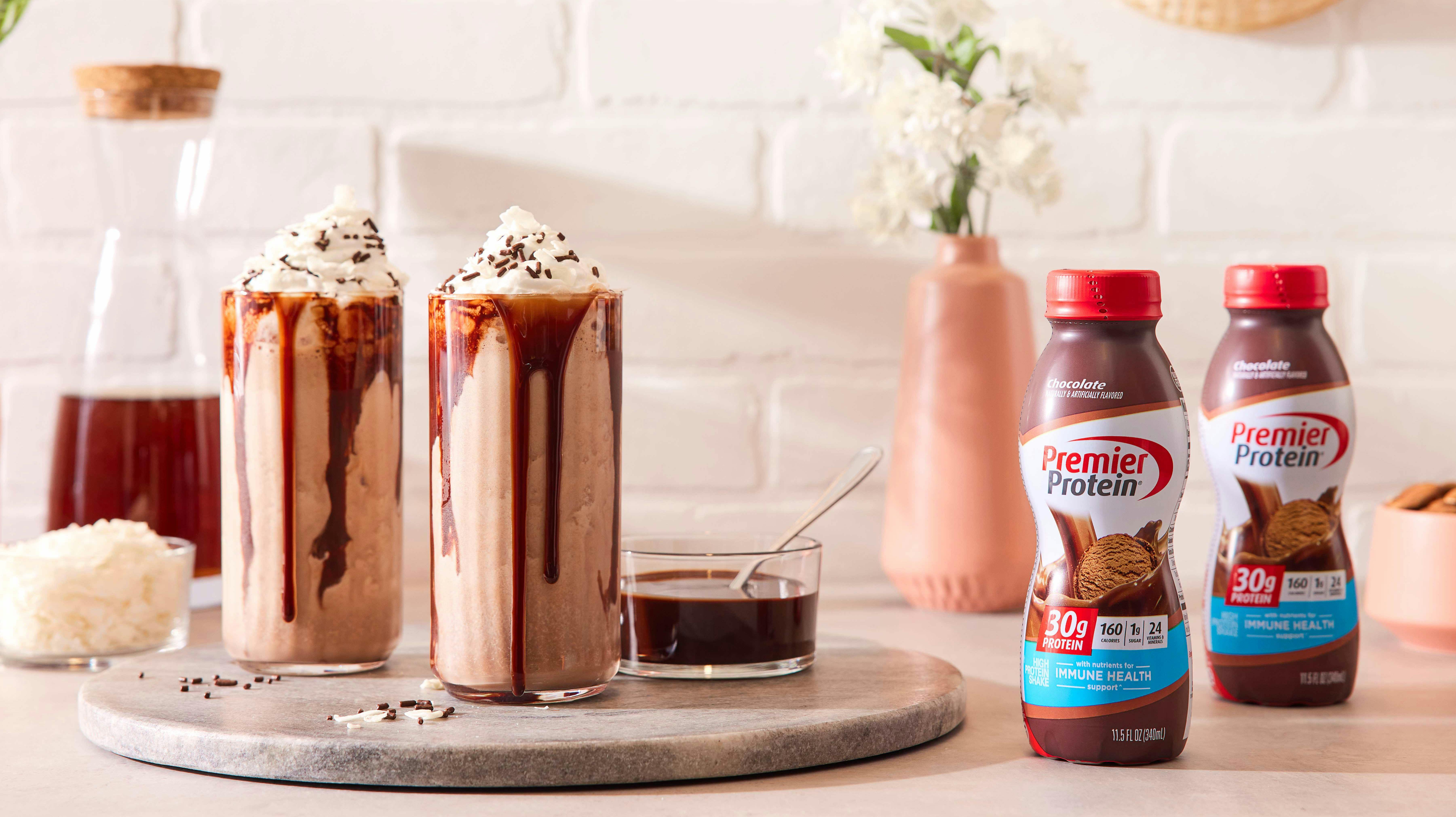 Recipe image for Chocolate Coconut Proffee.