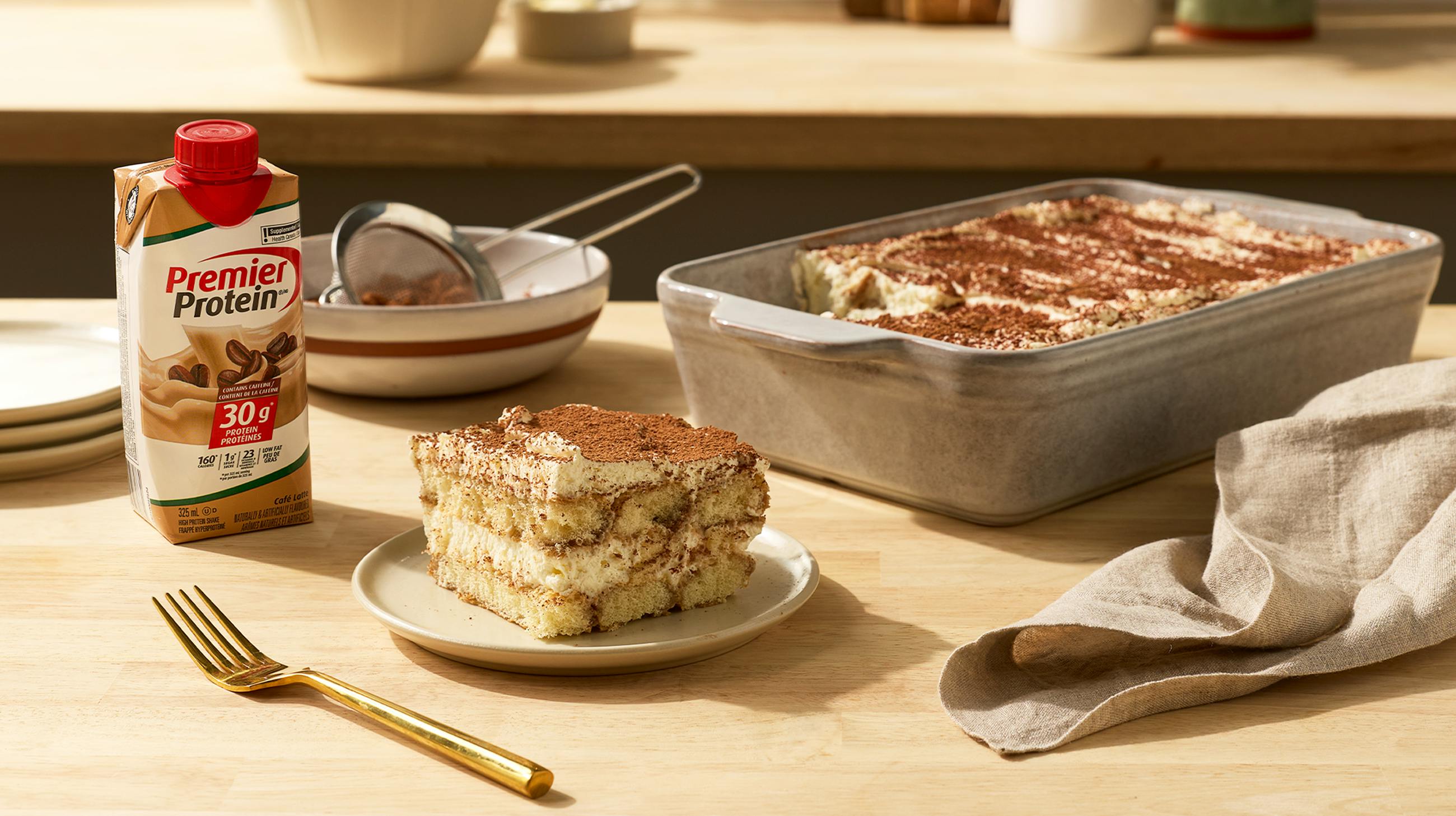Recipe image for Top Chef Protein Tiramisu.