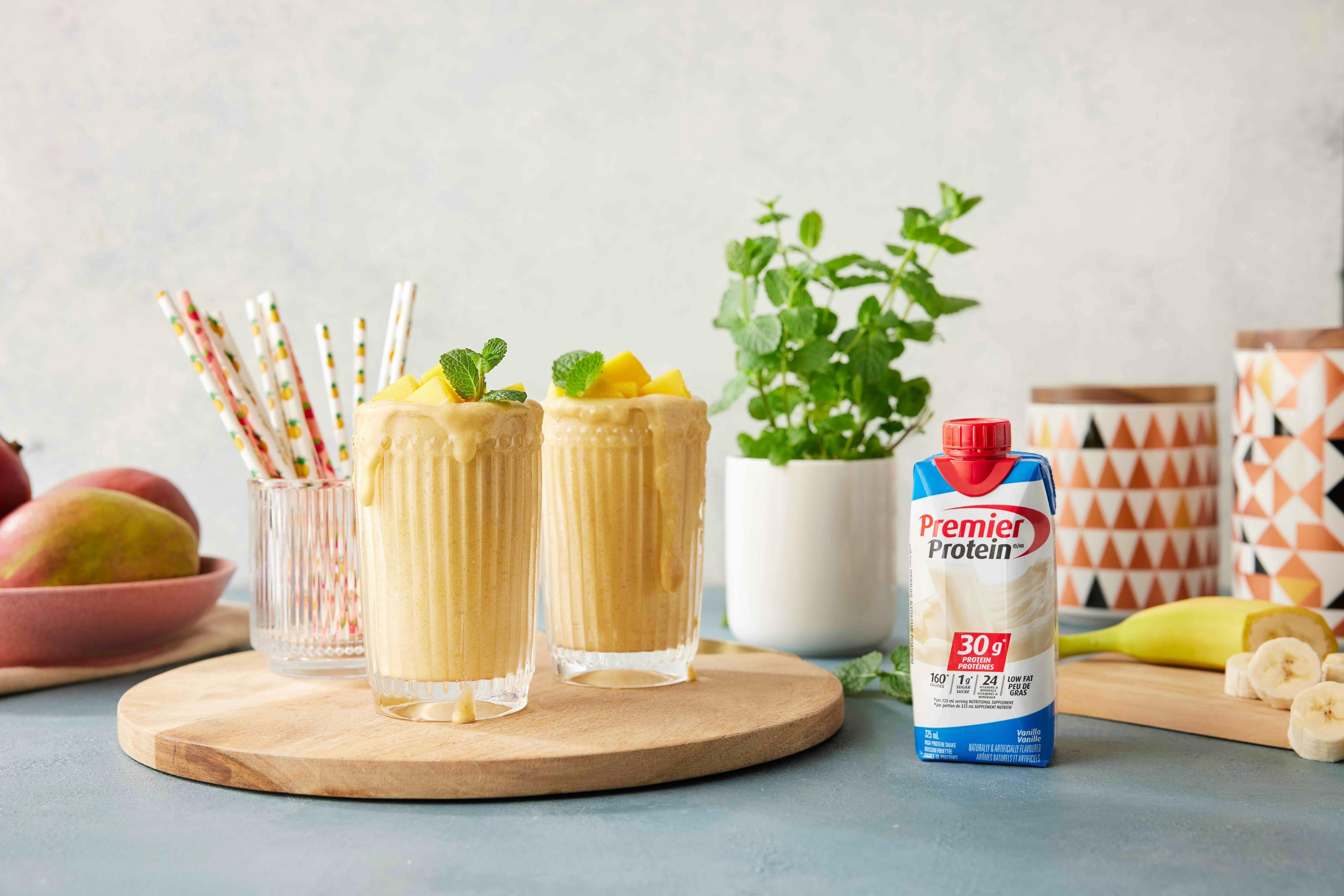 Recipe image for Tropical Sunrise Smoothie.