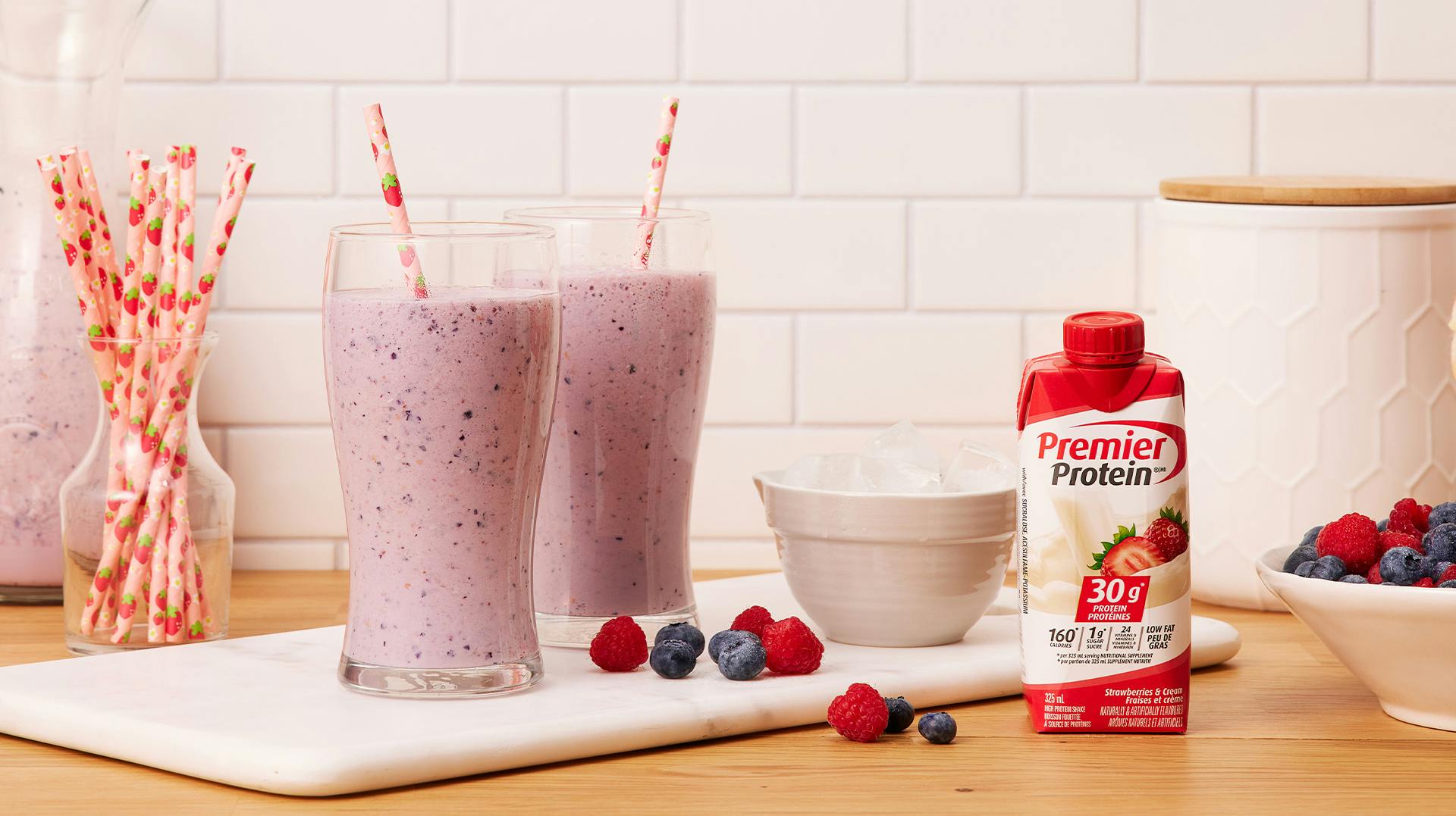 Recipe image for Berry Boost Smoothie.