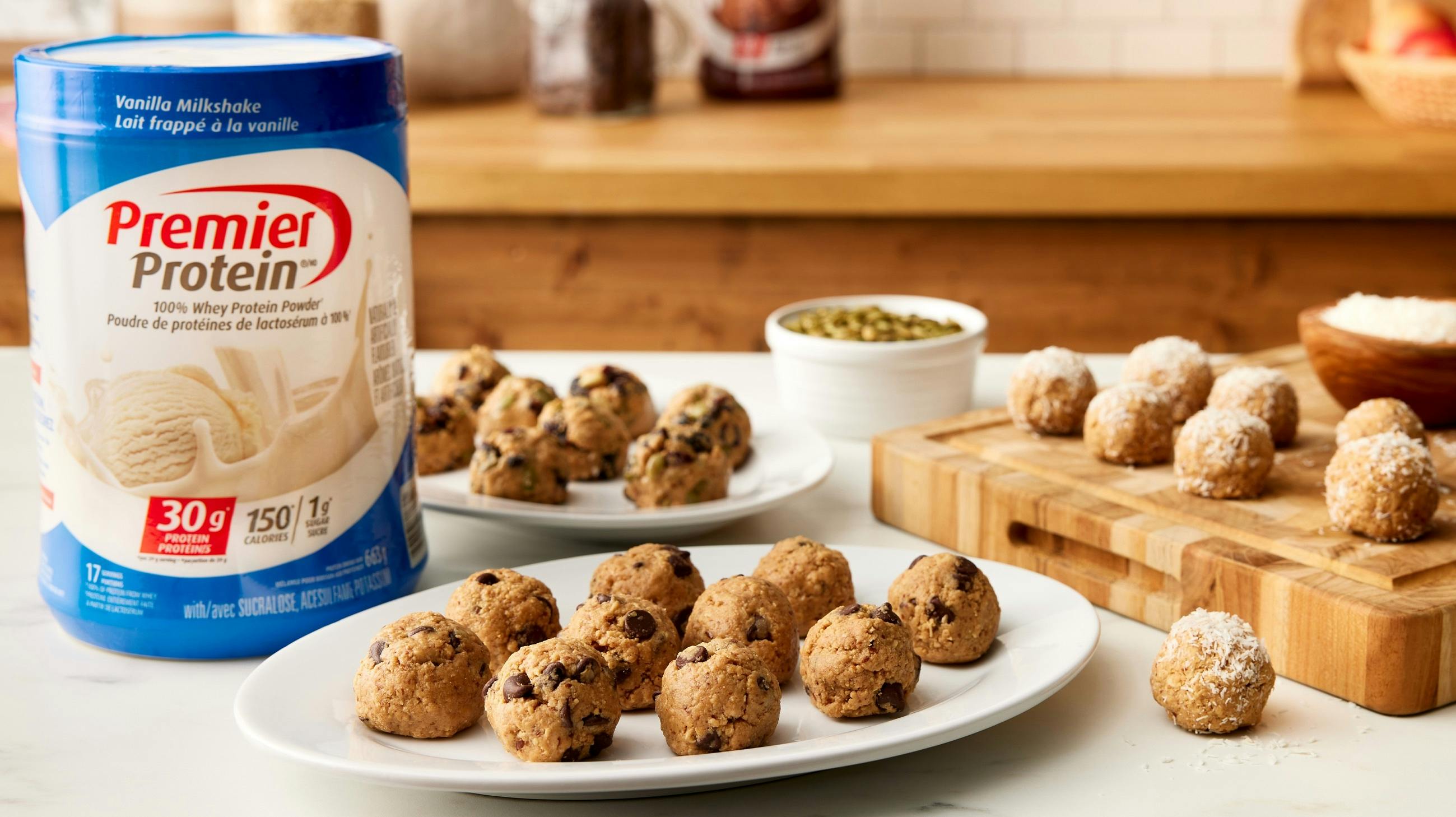 Recipe image for Easy No Bake Protein Balls.