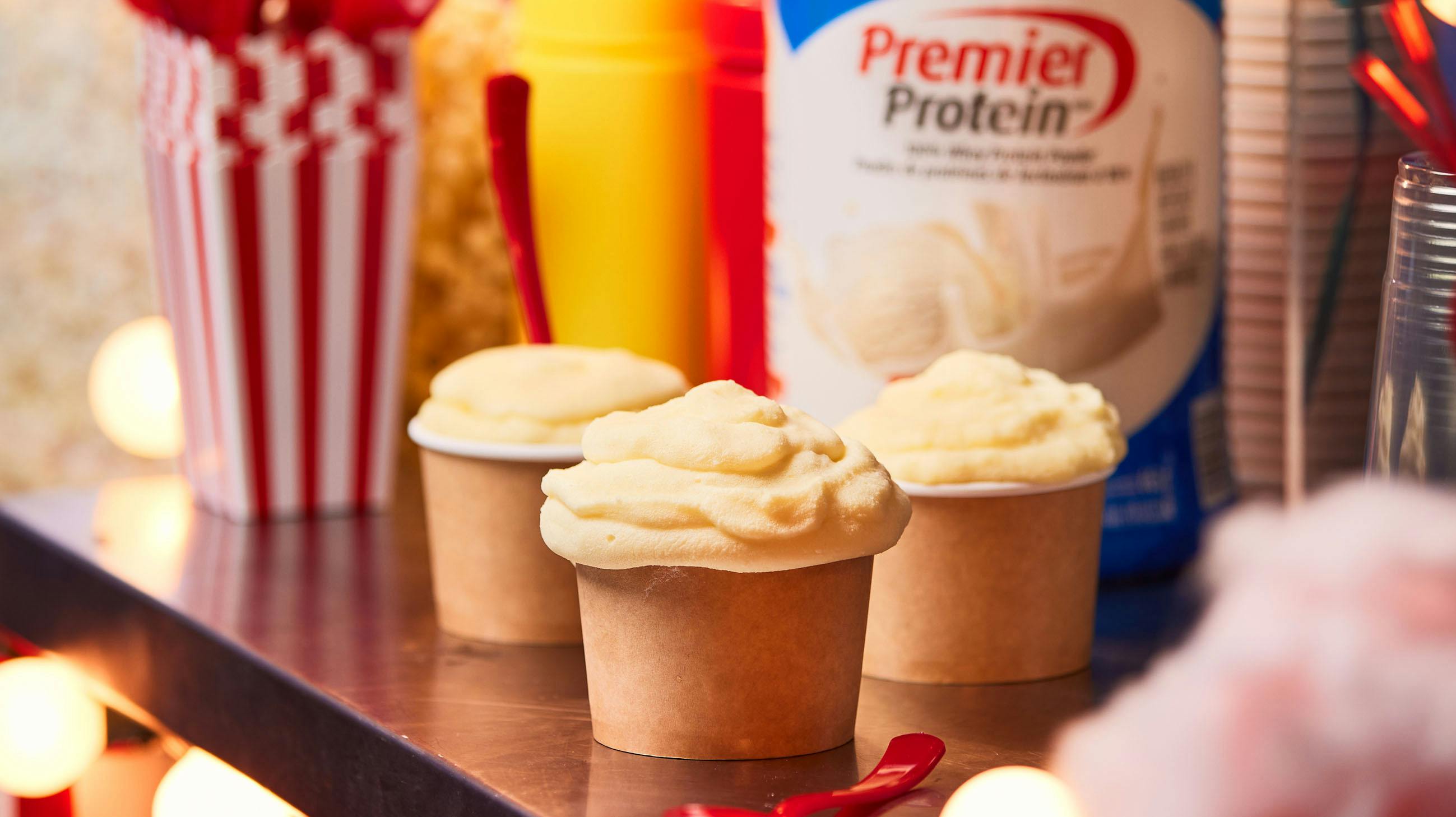 Recipe image for Protein Pineapple Whip Dupe.
