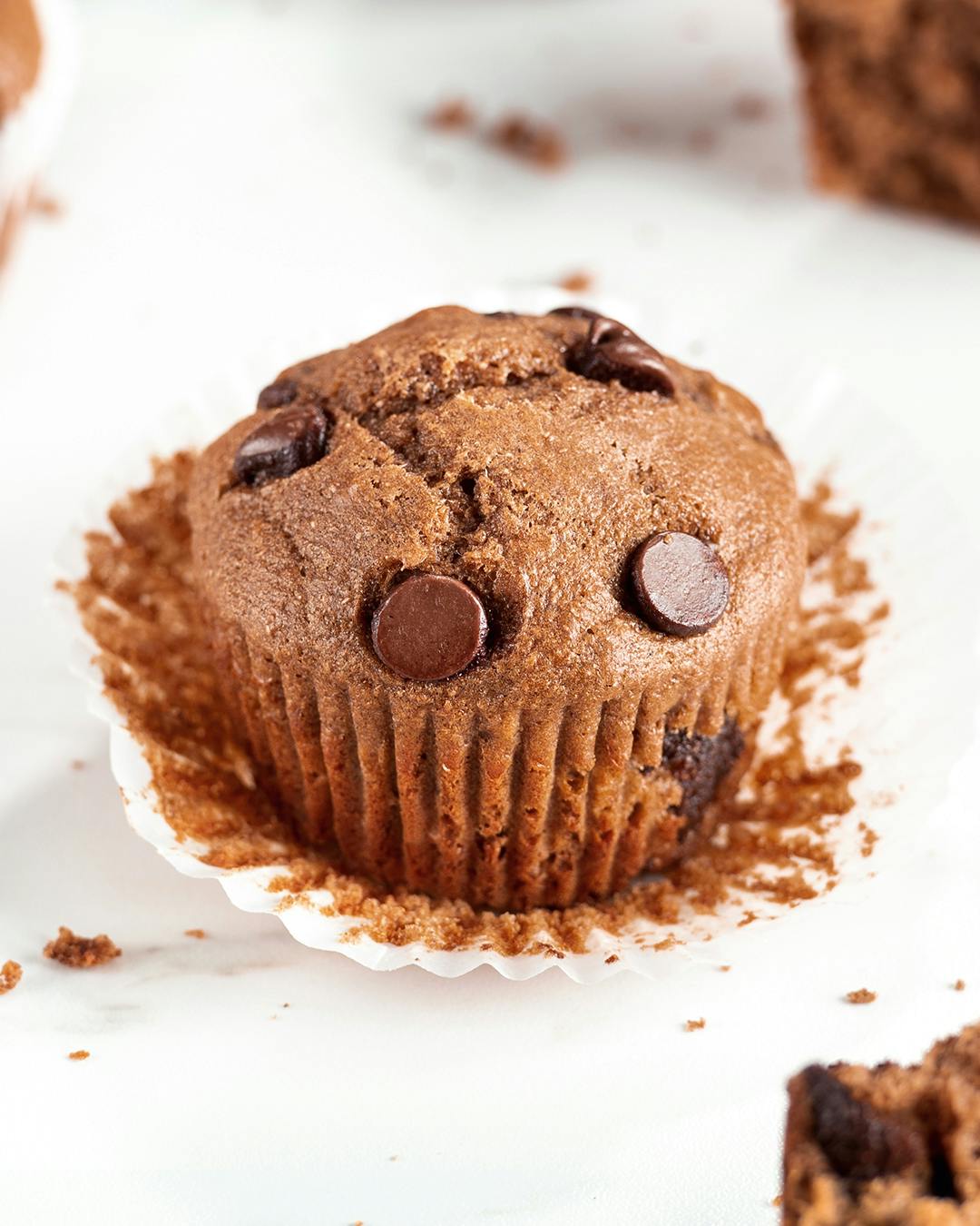 Recipe image for Banana Chocolate Chip Muffins.