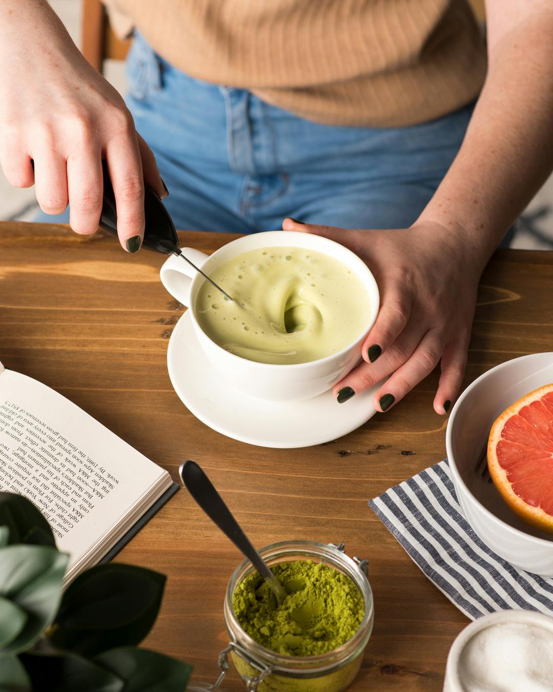 Recipe image for Green Tea Latte.