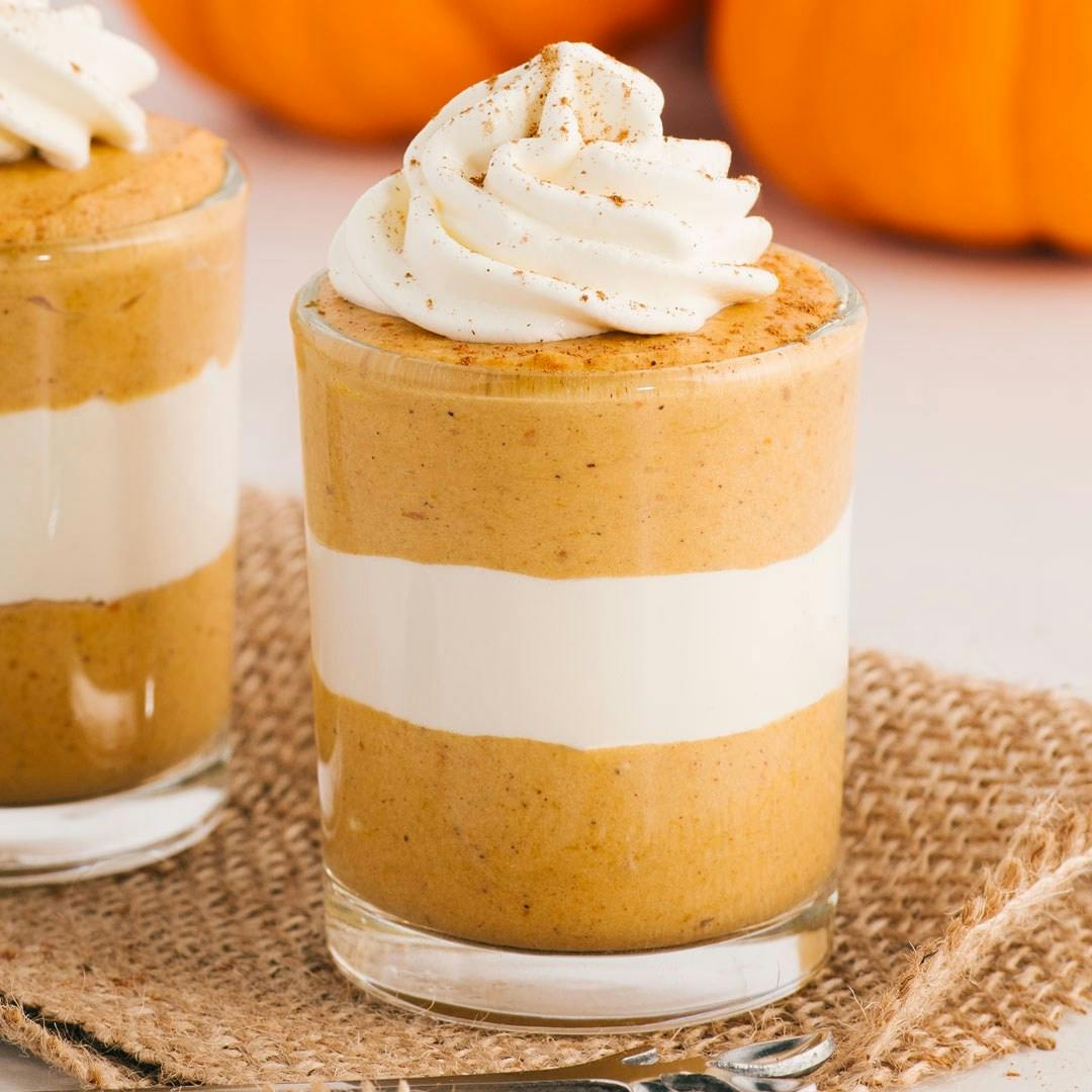 Recipe image for Pumpkin Mousse.