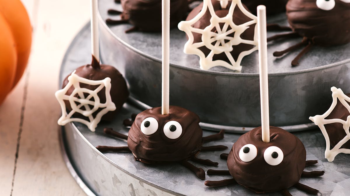 Recipe image for Halloween Protein Balls.