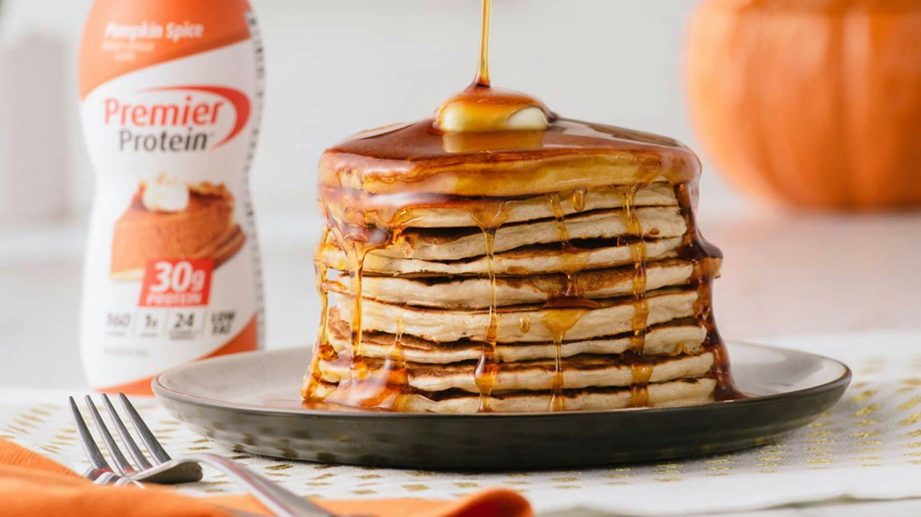 Recipe image for Pumpkin Spice Pancakes.