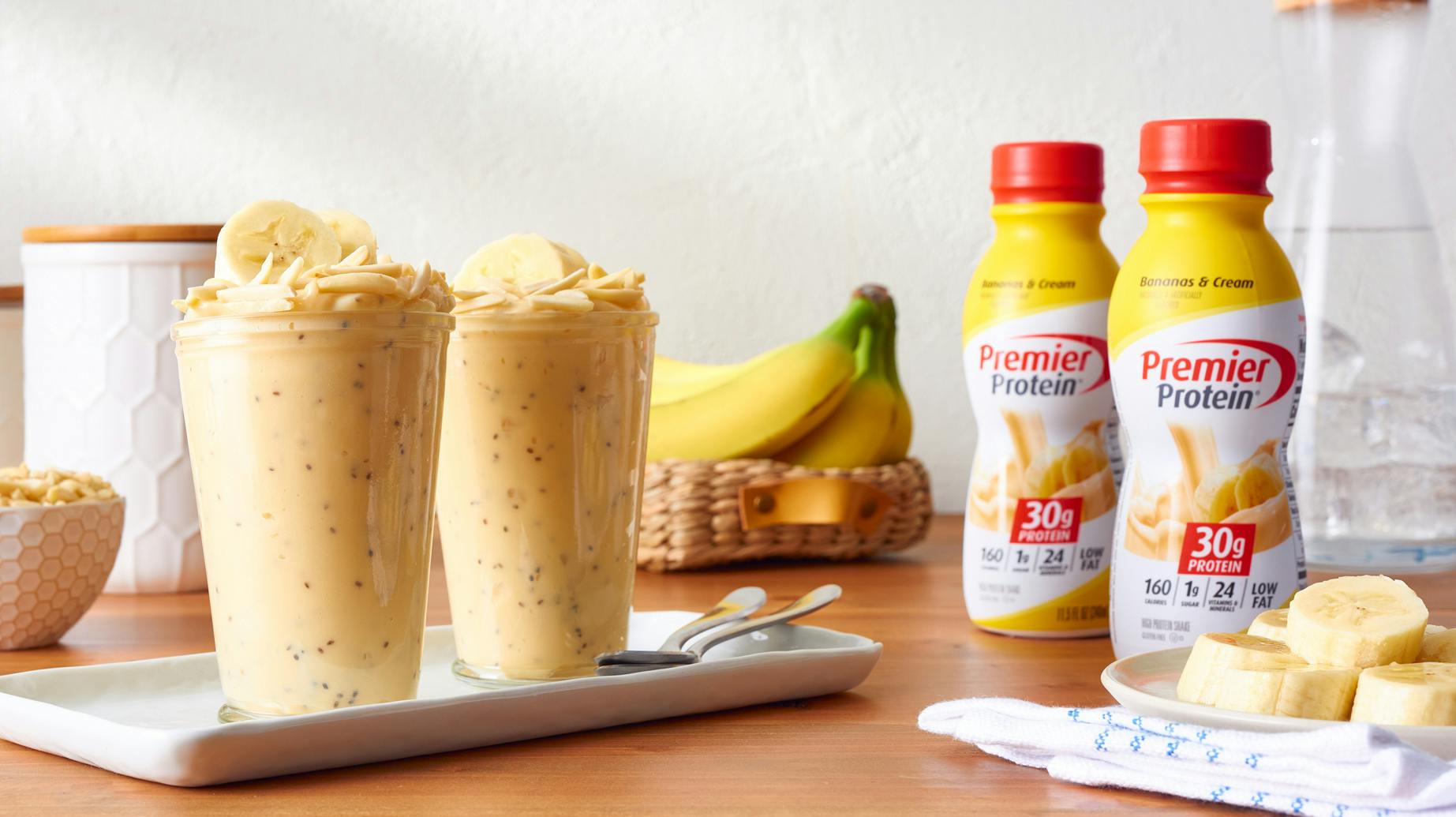 Recipe image for Banana Cheesecake Parfait.