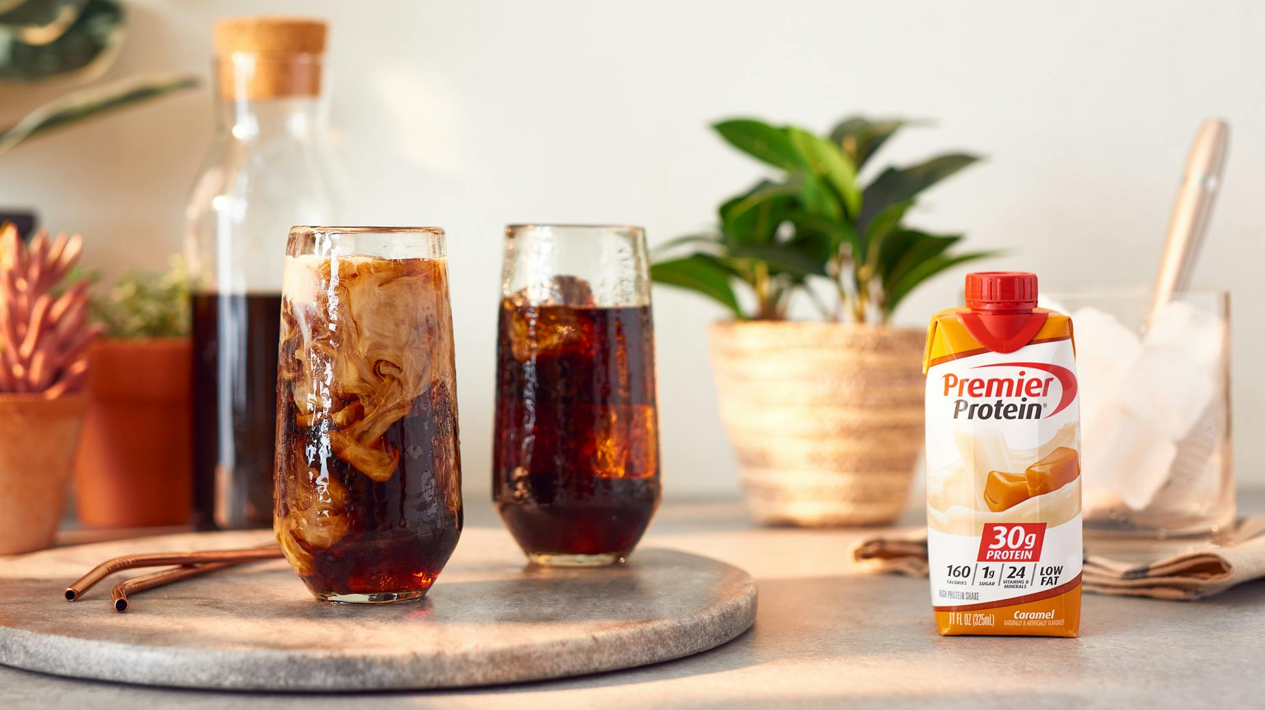 Recipe image for Café glacé au caramel.