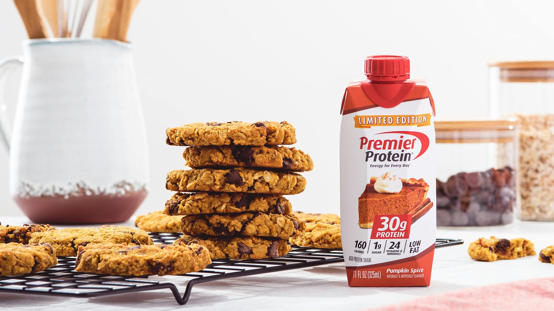 Recipe image for Oatmeal Pumpkin Cookies.
