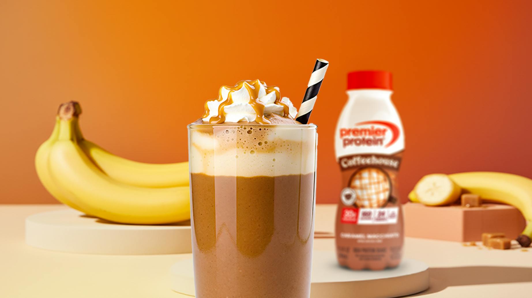 Recipe image for Coffee Banana Smoothie.
