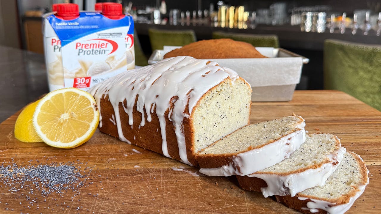 Recipe image for Vanilla Lemon Poppy Seed Loaf by Chef Dale MacKay.