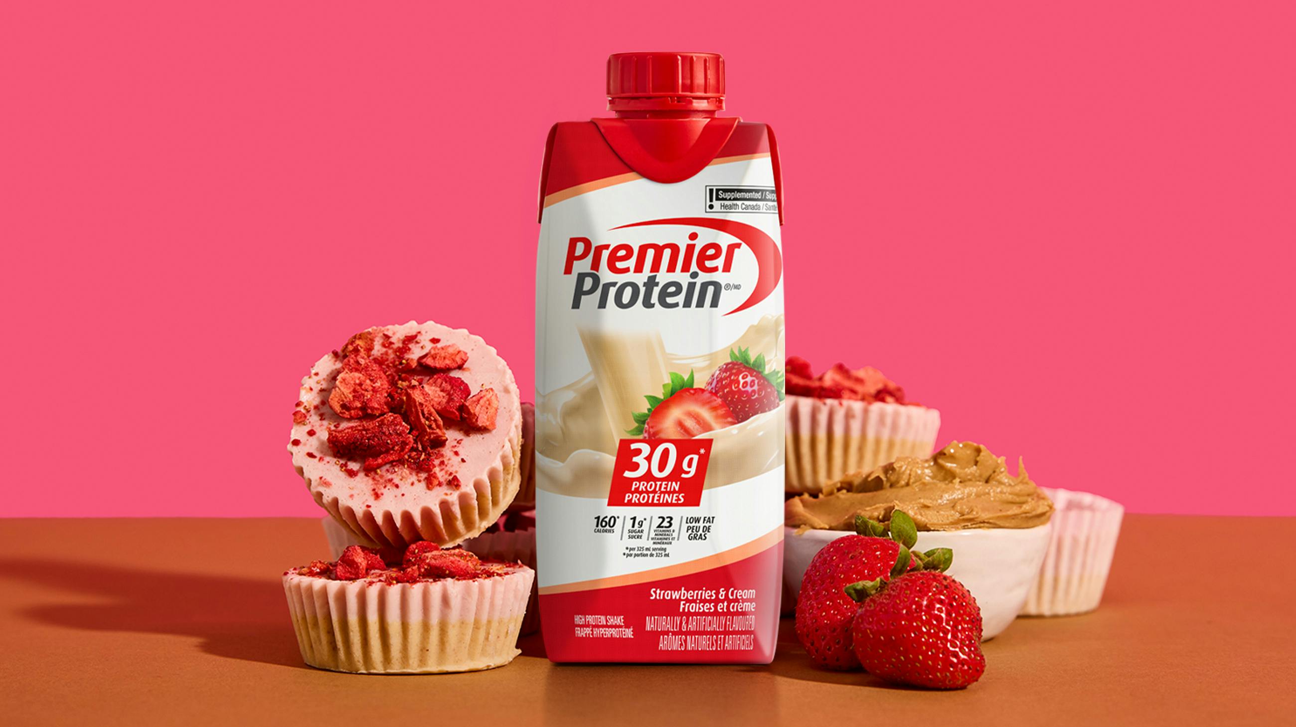 Recipe image for PB&J Frozen Yogurt Cups.
