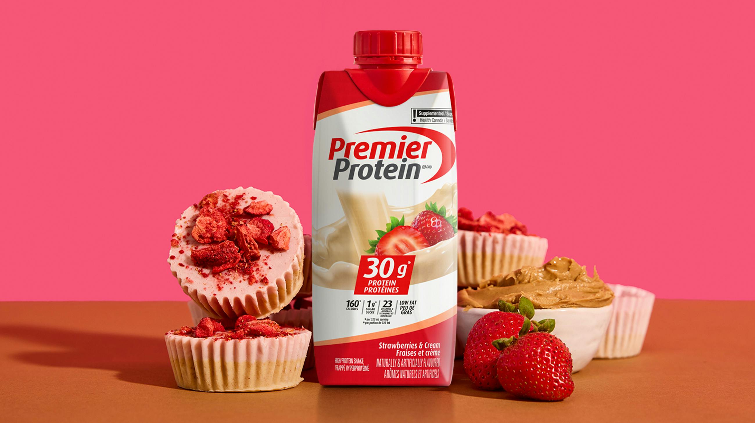 Recipe image for PB&J Frozen Yogurt Cups.