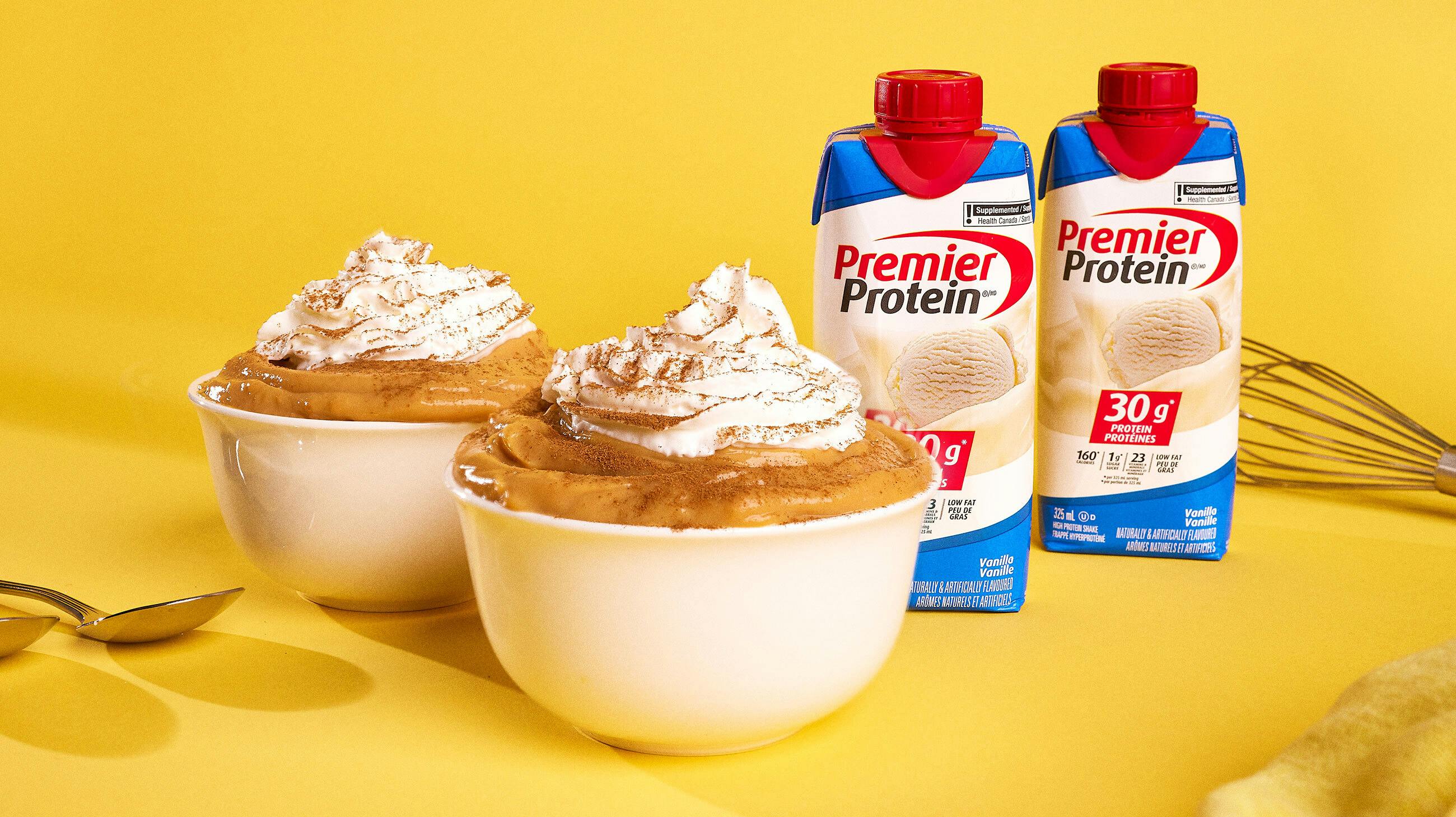 Recipe image for Easy Butterscotch Protein Pudding.
