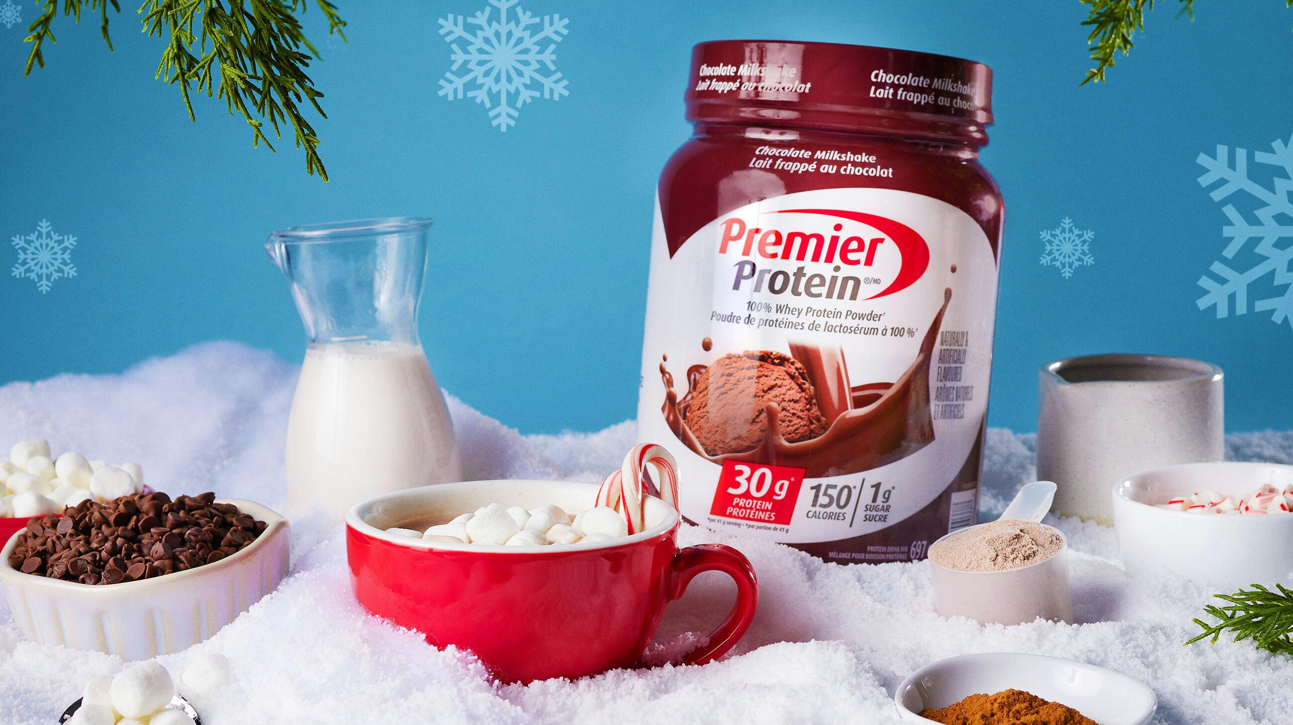 Recipe image for Chocolat chaud protéiné.