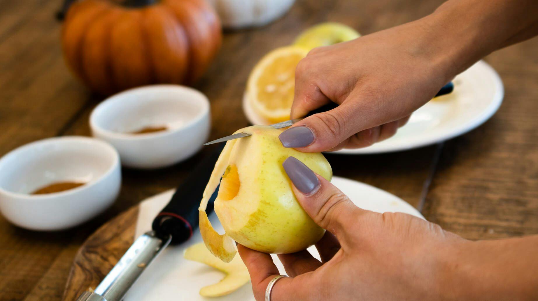 Recipe image for Protein Cinnamon Apple Cake.